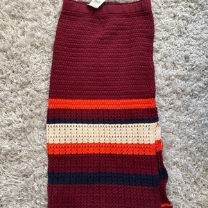 NWT free people knit skirt